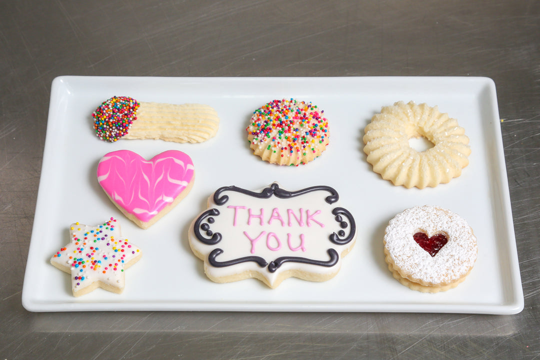 Kosher Cookie Gift Box Thank You Thanks